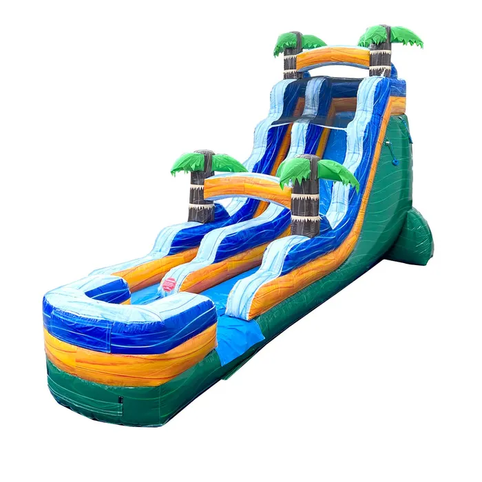 NEW 2026 Tropical Waterslide (20ft) (1)