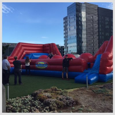 Big baller inflatable game