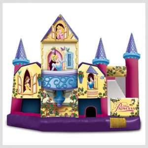 inflatable bounce house rental Disney Princess