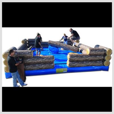 Inflatable games for adults Log Slammer