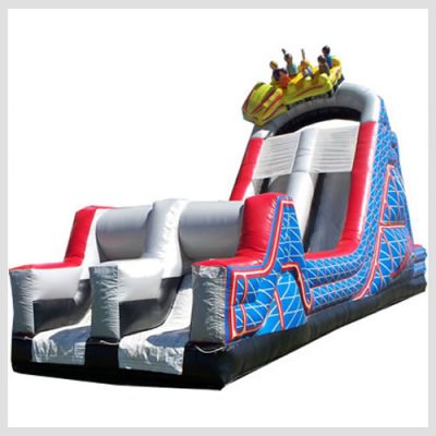 small inflatable obstacle course
