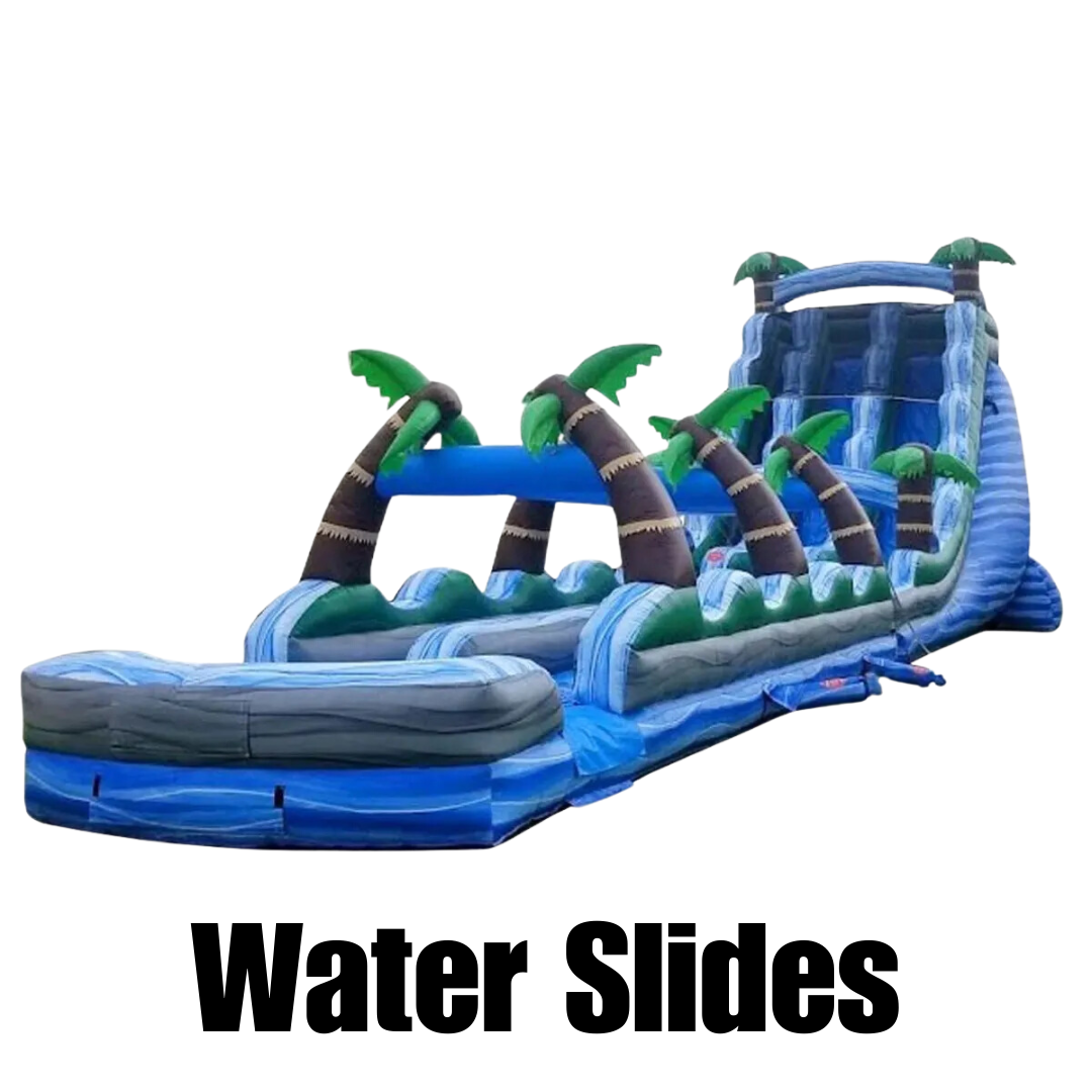 Water slide rental for backyard parties, summer events, and kids celebrations.